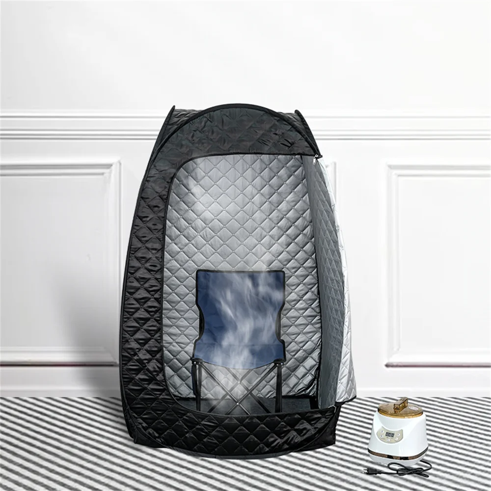 Household Full Size Steam Sauna Heater 3L Portable Box Steam Tent One Person Sauna Therapeutic Portable Sauna Room