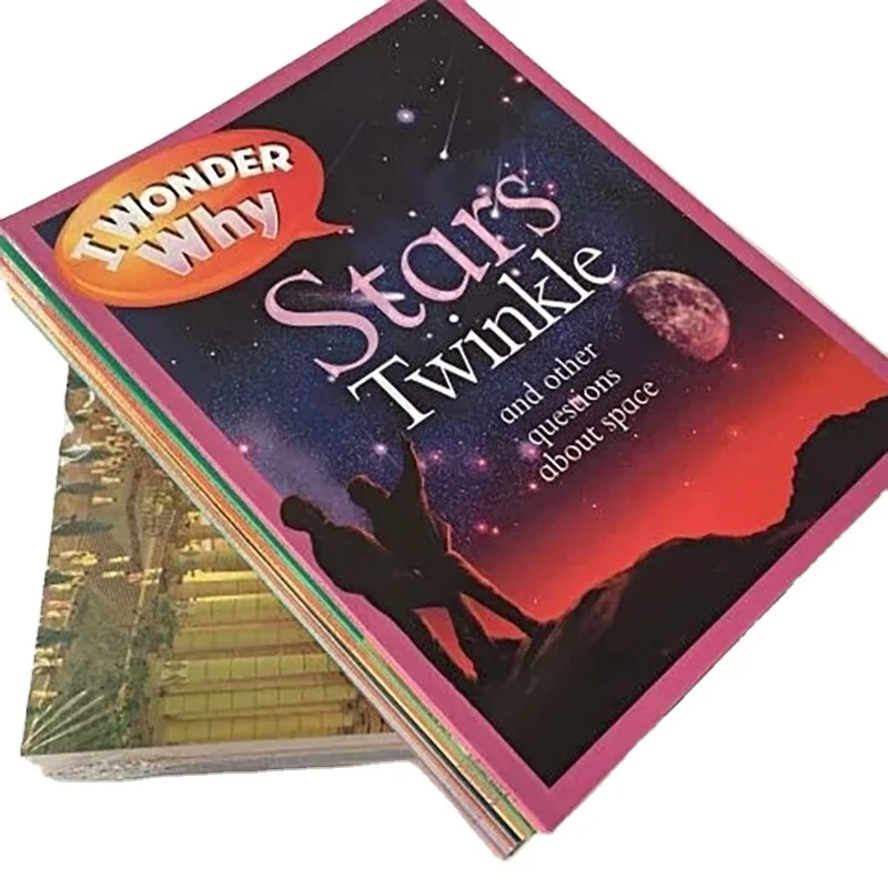 Оптовая продажа 24 книги сто тысяч почему английский оригинал Детская энциклопедия Рисование комиксов английский