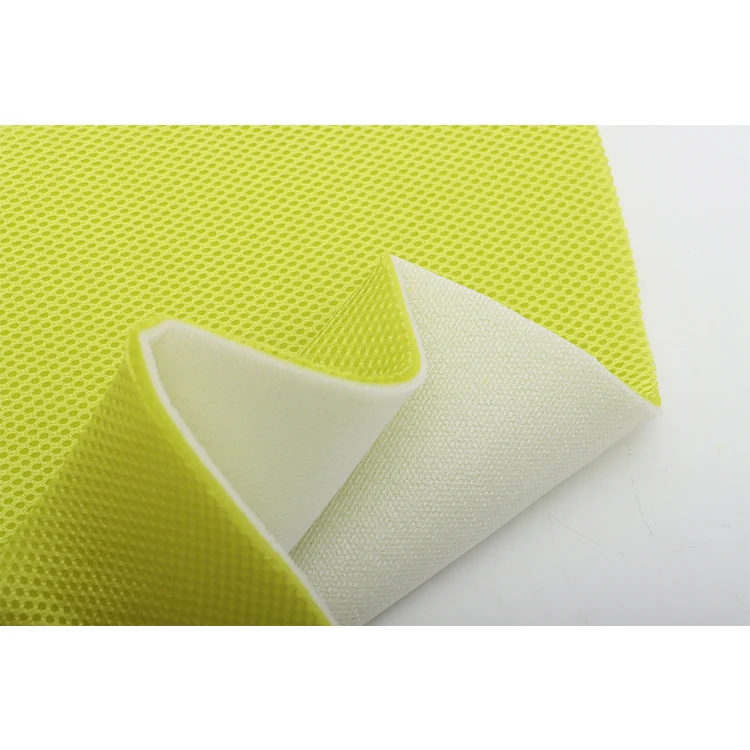 New Arrival Best Prices Sandwich 3d Air Mesh Fabric For Sports Shoes Breathable Polyester Fabric