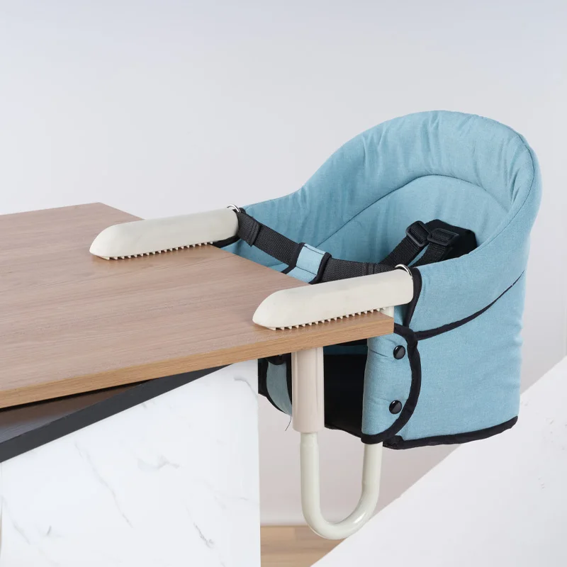 2024 Portable high chair Baby and toddler dining table Family Travel Restaurant Park Practical kids dining chair