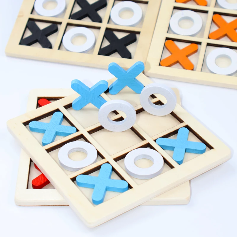 CE CPC Tic Tac Toe Лидер продаж детская деревянная головоломка родитель-ребенок Интерактивная настольная игра игрушки для обучения и головоломки