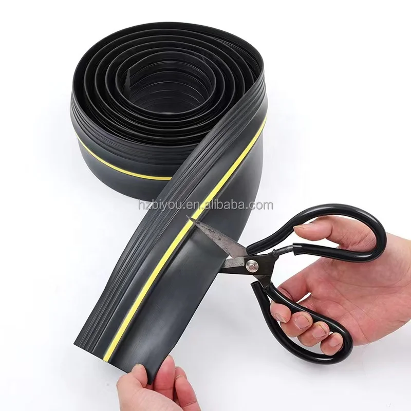 Door Bottom Threshold Seal Strip weatherstrip Customized size PVC Garage
