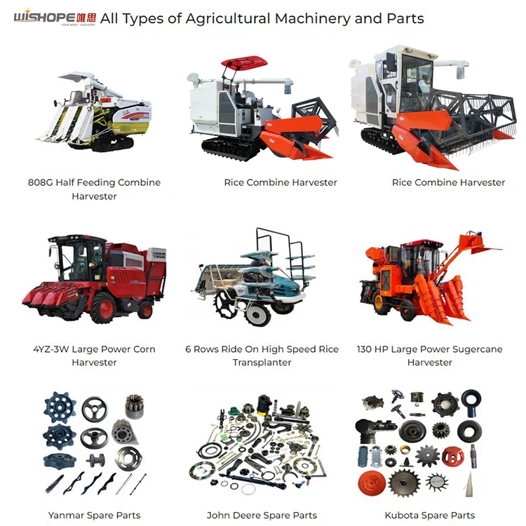 China Harvester Fm World 4Lz6P Engine 88 Hp  Chain Cosechadora De Arroz World Kubota 105 Hp 88Hp Rice Combine Harvester