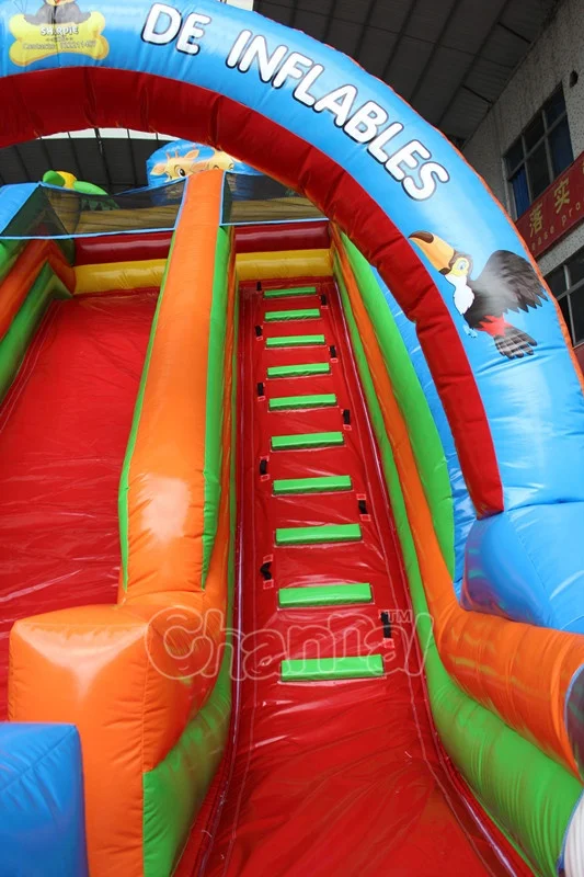 Надувная сухая горка для детей/гигантская надувная горка-батут