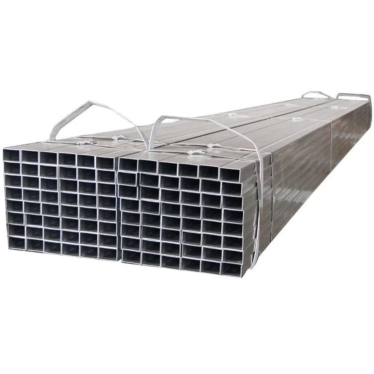 China Factory SHS RHS GI hot dip galvanized steel pipe