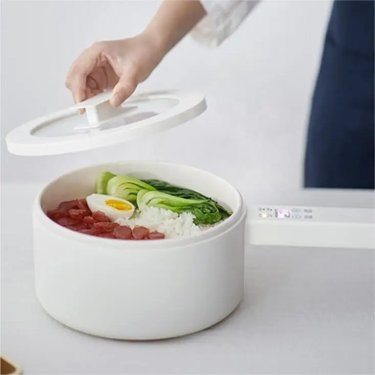 Factory Direct Sales Smart Electric Cooking Pot Dormitory Student Noodle Soup Hot Pot With Steamer