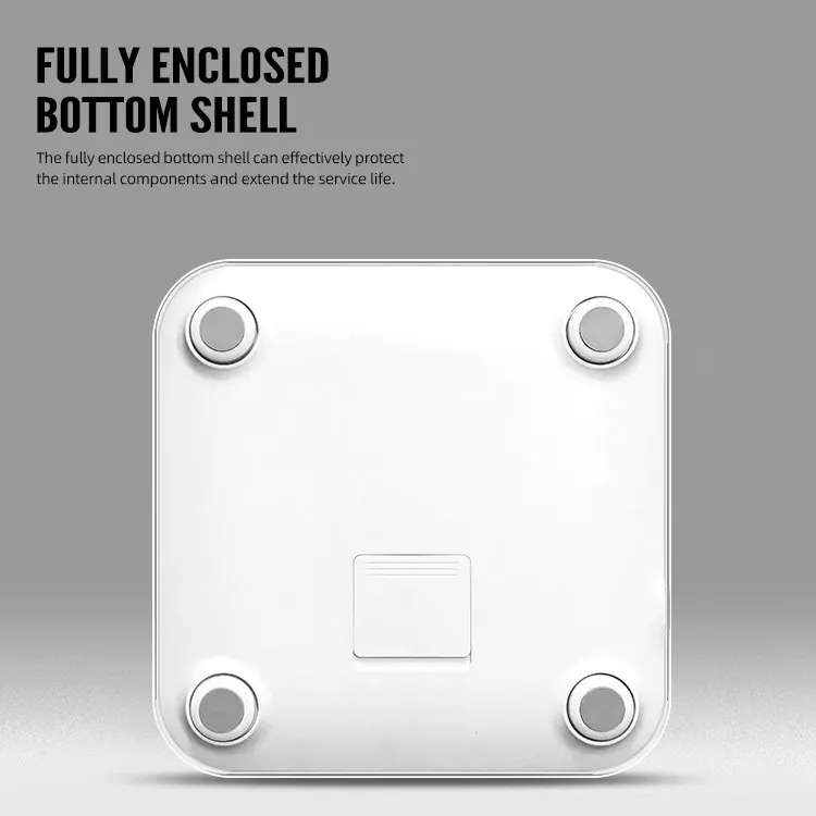 Digital Personal 8 Electric Body Composition Big LCD Display AV Screen BMI Smart Weight Scale For Free APP