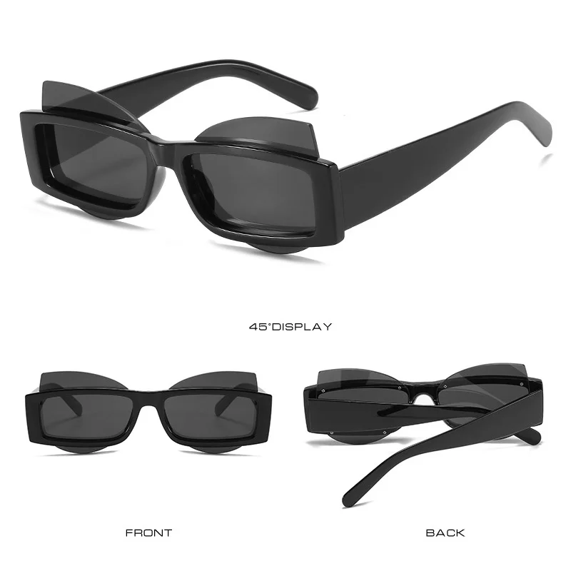 Fashion Sunglasses Newest Ladies Vintage Square Butterfly Sunglasses Trendy Women Shades Sun Glasses Wholesale