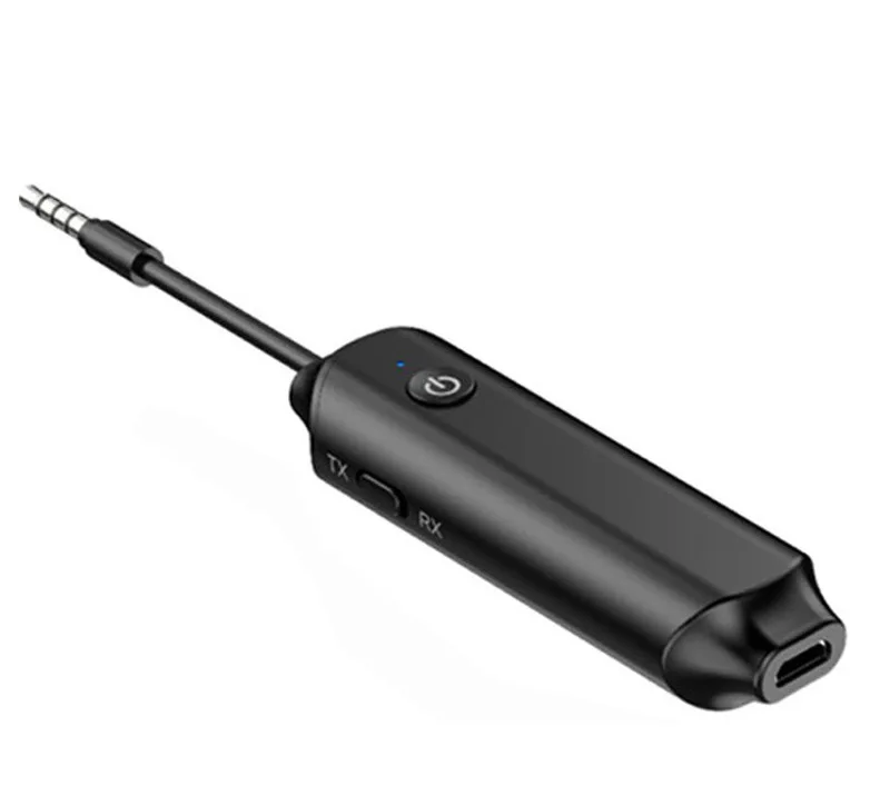 Bluetooth 5.0 Transmitter and Receiver 2-in-1 Handsfree Wireless Bluetooth Audio Adapter