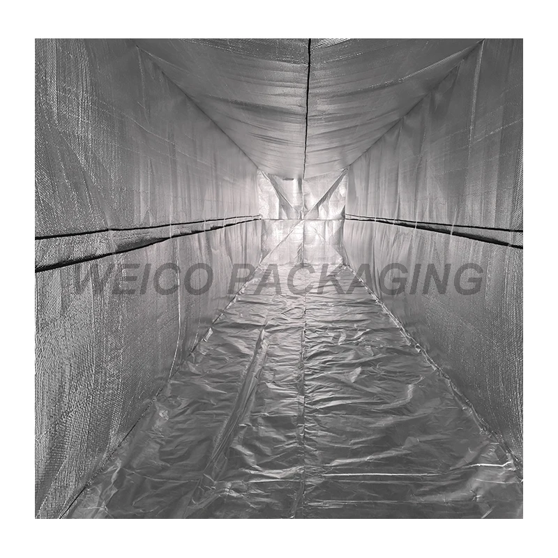 Wine custom size thermal liner for container thermal blanket for 40HC