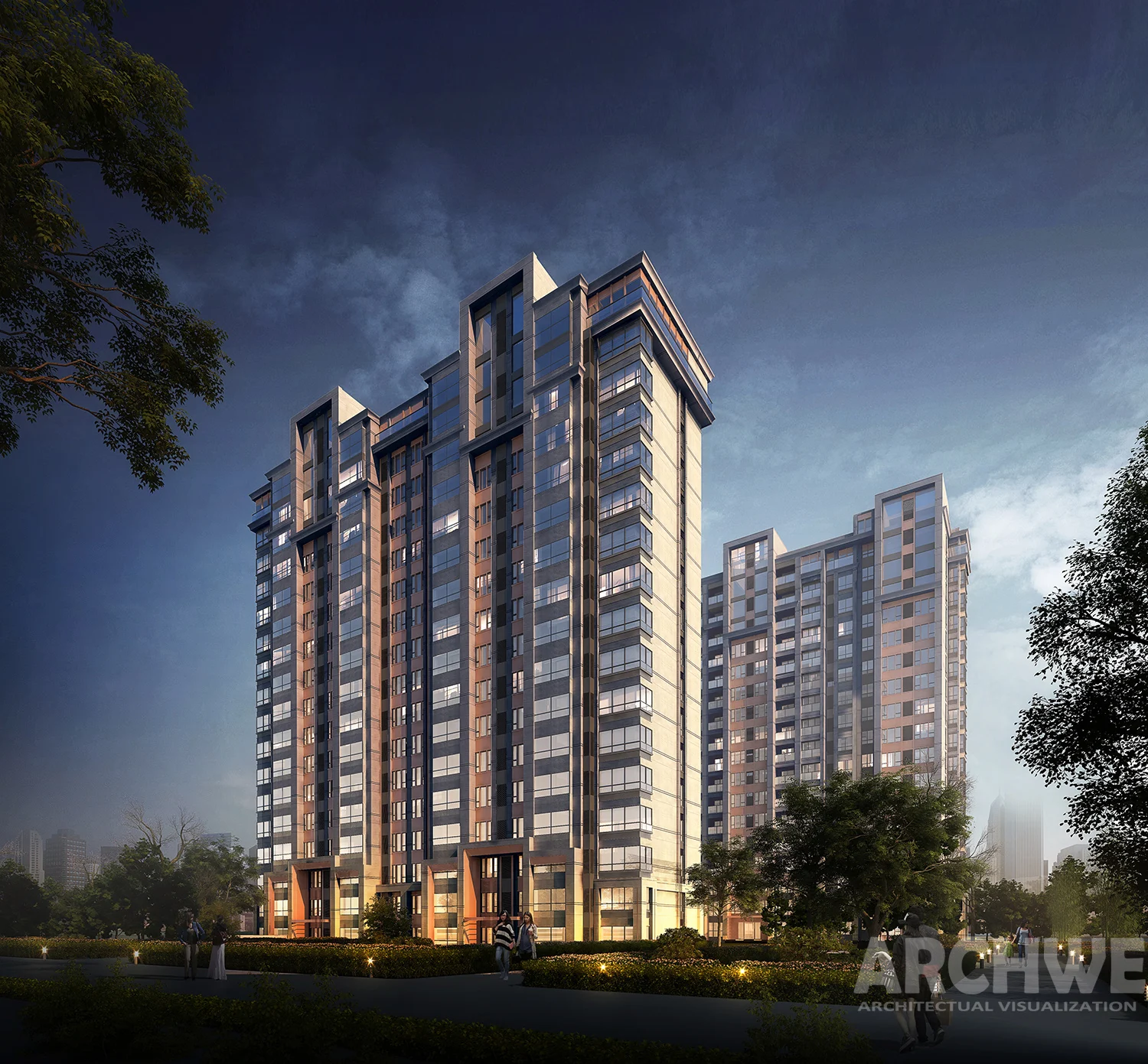 villas designs house luxury in 3d architectural rendering, also architectural-renderings-commercial, architecture design