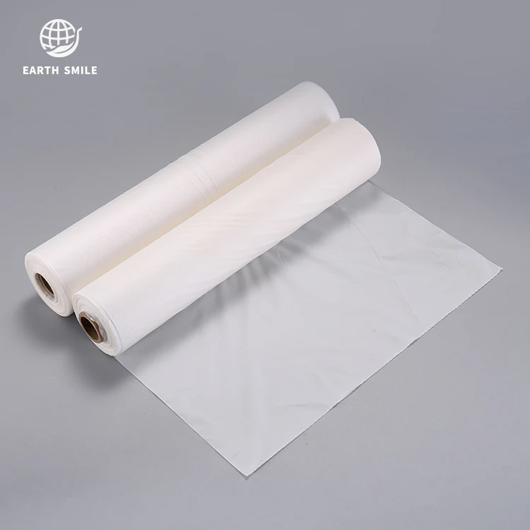 100% Biodegradable Eco-Friendly Tear Resistance Plastic Produce Roll Bags for Food Contact Use
