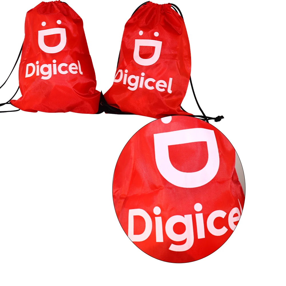 AI-MICH Promotional Gift Custom Drawstring Bag Backpack Sports Non Woven Bag