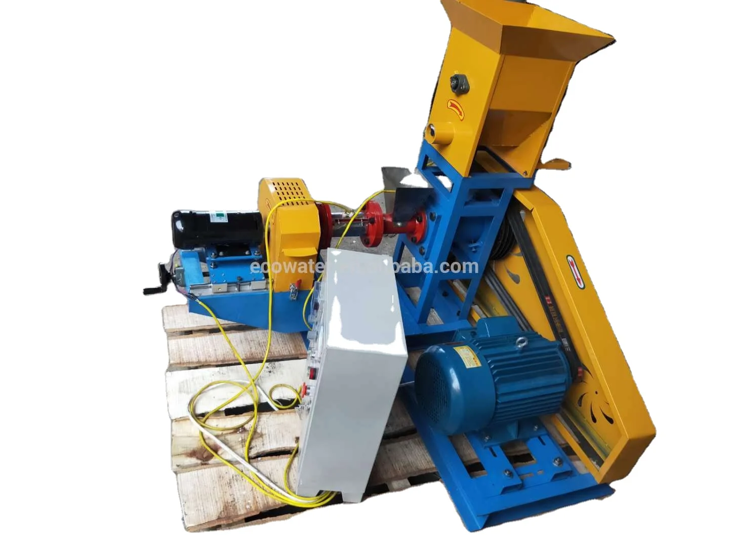 2021 ECO sinking fish and floating fish feed extruder machinery shrimp feed