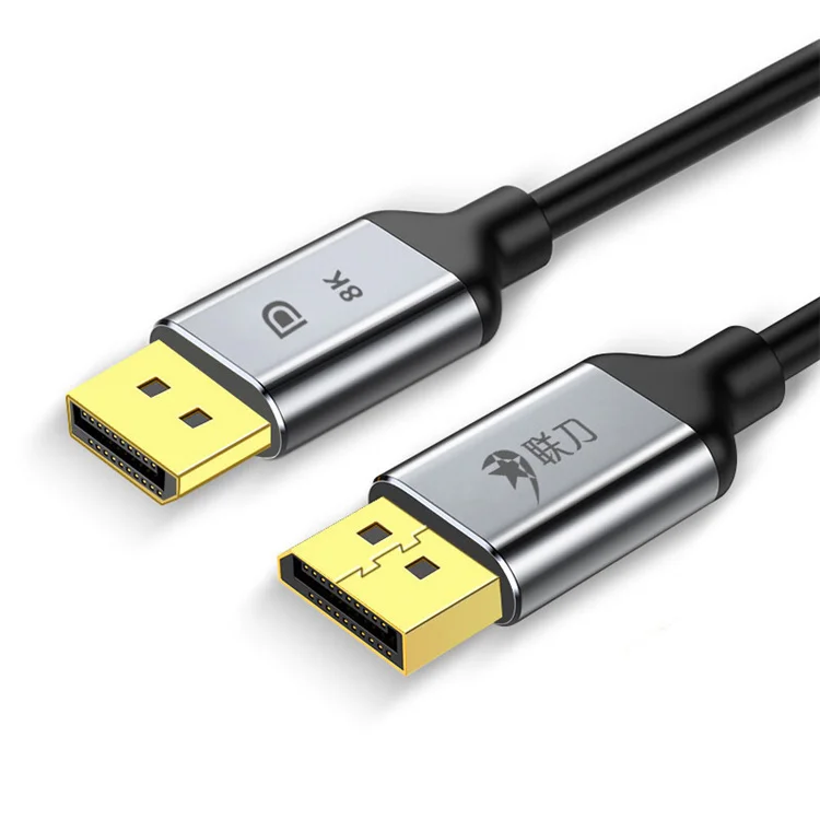 China factory wholesale high quality DP1.4 version HD cable for COMPUTER, Multimedia, Monitor, Projector, HDTV, HOME THEATER