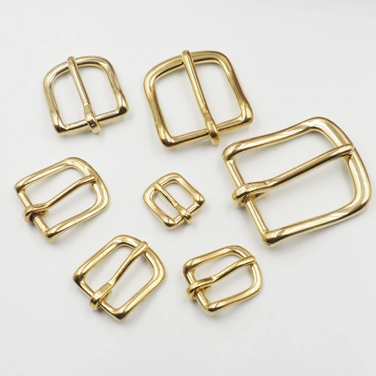Оптовая продажа, пряжки для ремня из твердой латуни