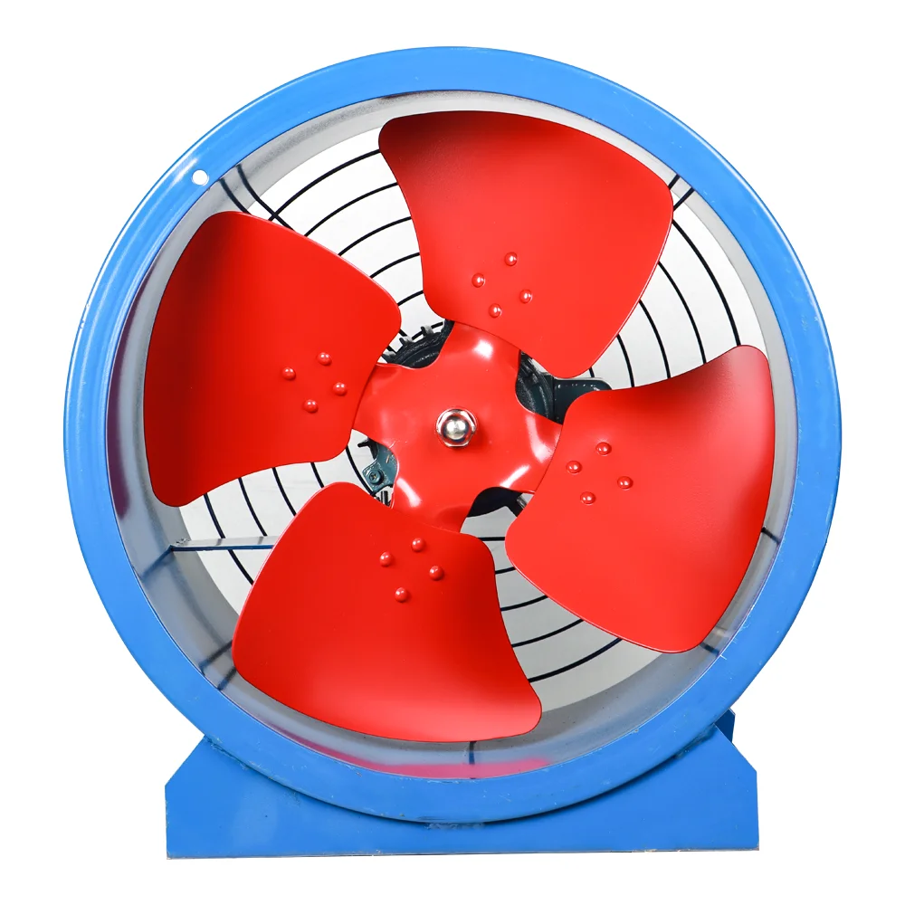 High Quality Solar Powered Ventilation Fan Manufacture Air Heavy Duty Axial Flow Fans