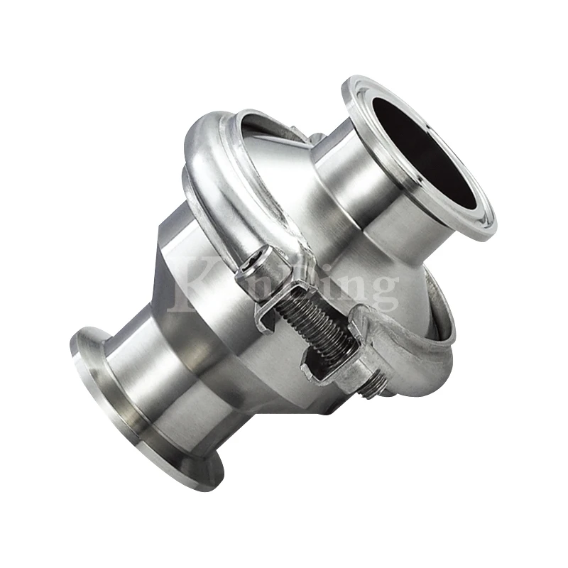 Hygienic tri clamp non-return check valve stainless steel ckeck valve