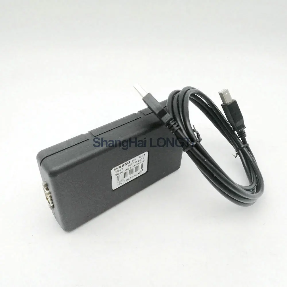 Original WABCO Diagnostic Interface 2 Set USB 4463010030 1524332 Q4463010220 ZG144670007 80996410073 ZZIT0000873 1934702