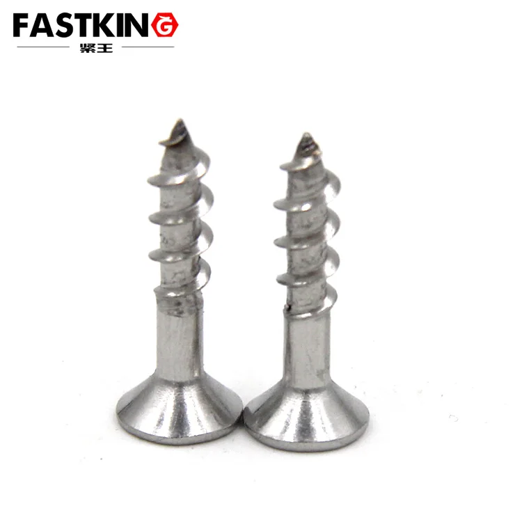 Stainless steel flat head chipboard furniture Half tooth torx self tapping wood screw ISO14586