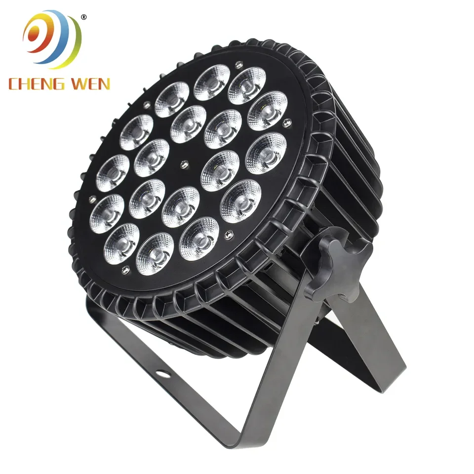 18X18W LED Par light flat die-cast aluminum DJ disco party bar club stage light RGBWA 5in1 good price