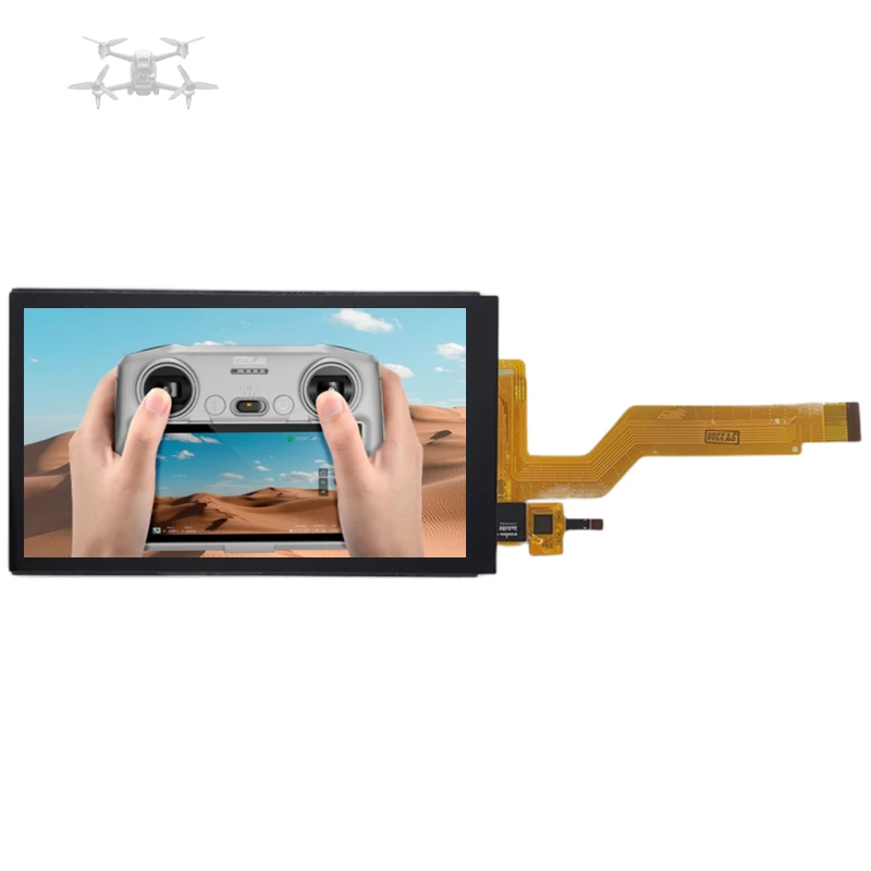 6-inch HD 1080 * 1920 resolution MIPI interface 2000 brightness LCD touch screen for UAV remote control