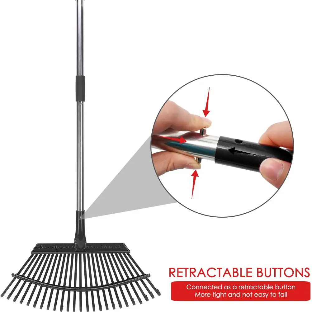 Detachable Handle Mini Hay Rake Quality Guarantee Right Hand Hay Rake Easy To Carry Hay Rake Tedder