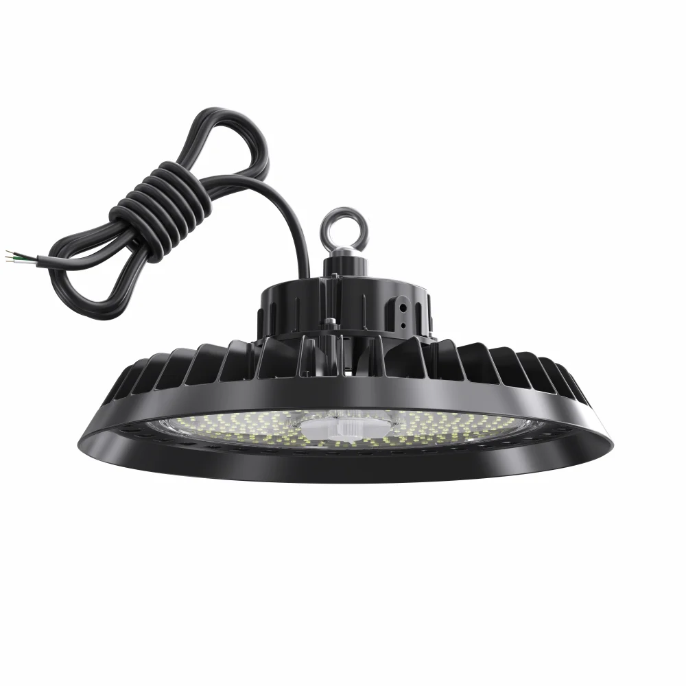 Factory price stock in Germany IP65 SMD 100W 150W 200W Lighting Lamp UFO LED High Bay Light 150lm/w
