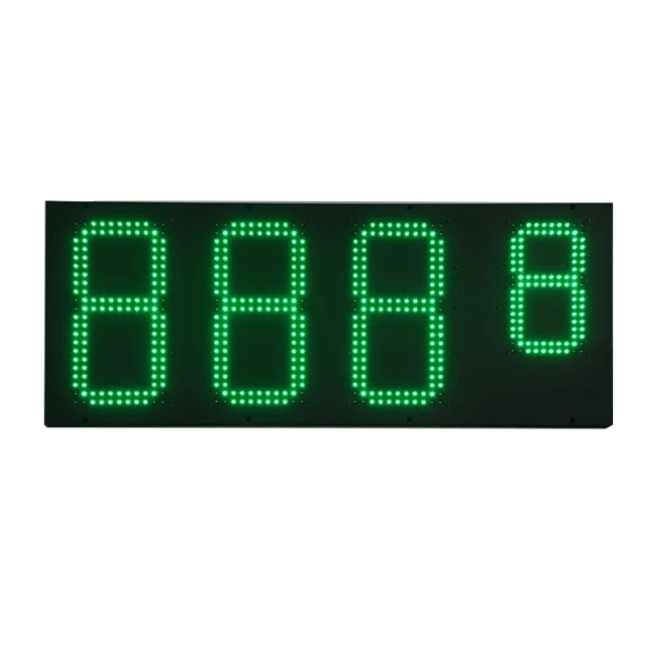 Outdoor LED Gas Price Signs RF Remote Control Oil Station Price Sign Digital Display Signage Regular Diesel Gas Price Sign