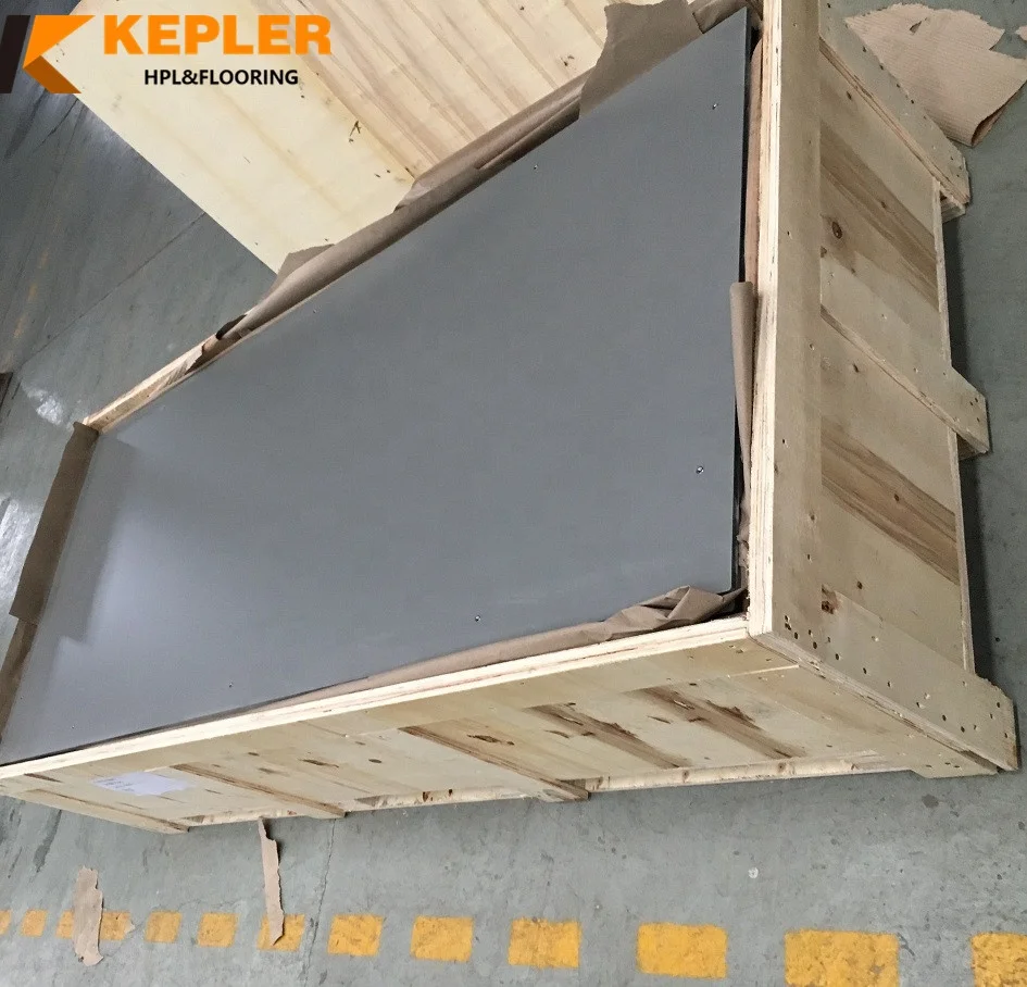 Customized 10mm 12mm HPL Compact Laminate Board Tabletop High Pressure Sheet Phenolic Resin Desktop Countertop Worktop