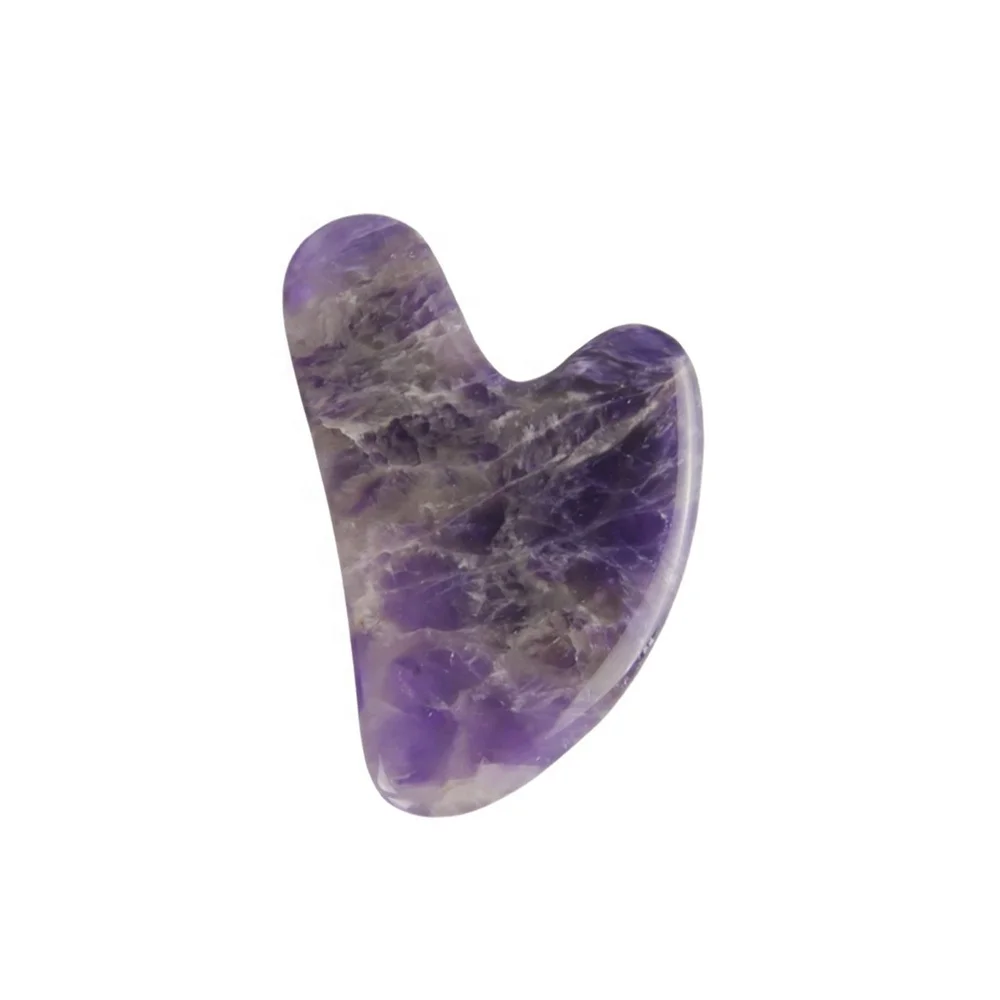 Facial and Body Massager Natural Stones Scraping and SPA Acupuncture Therapy to Lift Decrease Puffiness and Tighten
