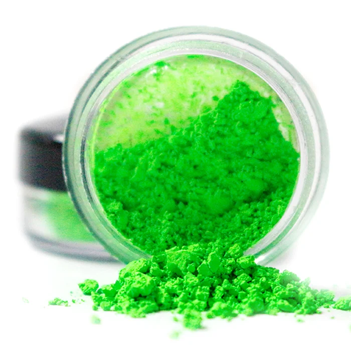 Industrial Price Daylight Green Fluorescent Pigment Powder Private Label Neon Pigment Color Dye