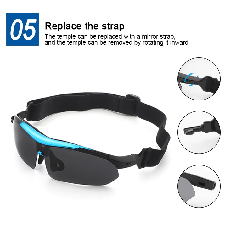 New Men Cycling outdoor Bicycle Bike UV400 Sports Sun Glasses with 5 pair lens