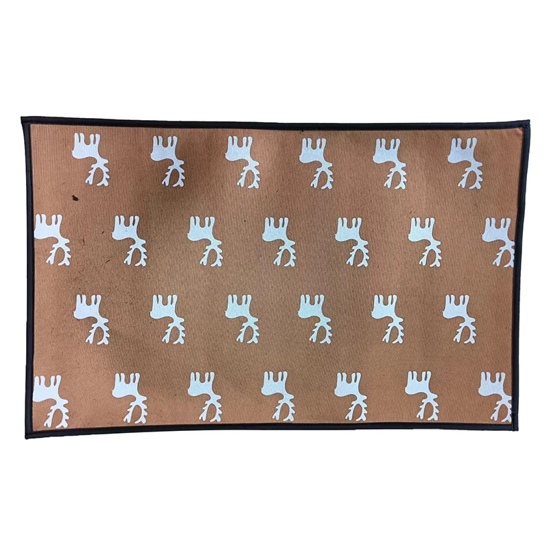 Christmas Doormat Microfiber Carpet Rug Tapetes Navidad Alfombra Microfibra Custom Door Mat