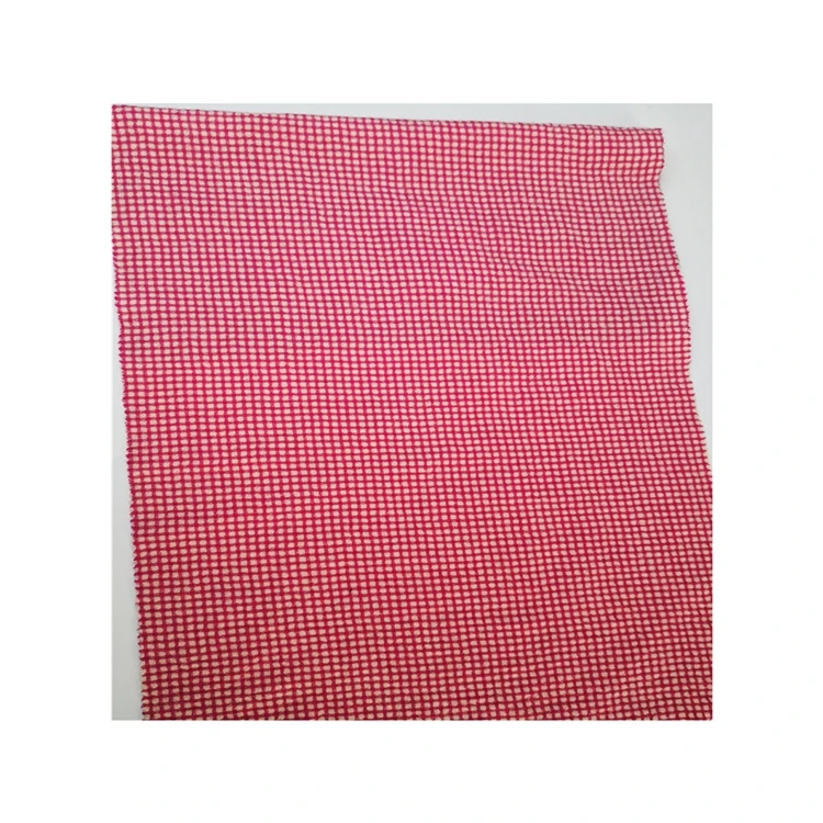 
 Прочная с использованием по низкой цене розовая шерстяная ткань с геометрическим принтом шерстяная хлопчатобумажная ткань со складками  