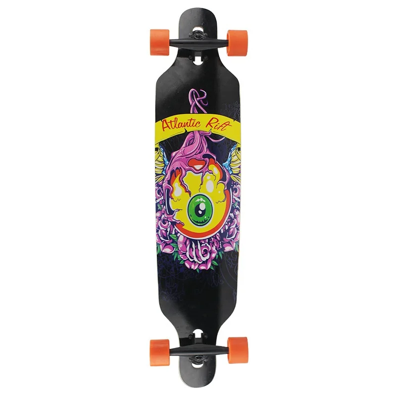  Мульти-цвет в лонгборд 7 слоев класс северо-клены полные Longboard