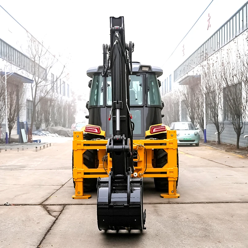 china brand backhoe loader excavator backhoe loader with epa engine