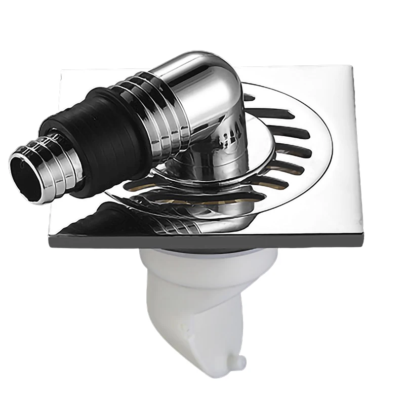 6 mm washing machine floor drain fully sealed to prevent overflow and return water magnetic levitation underground drain