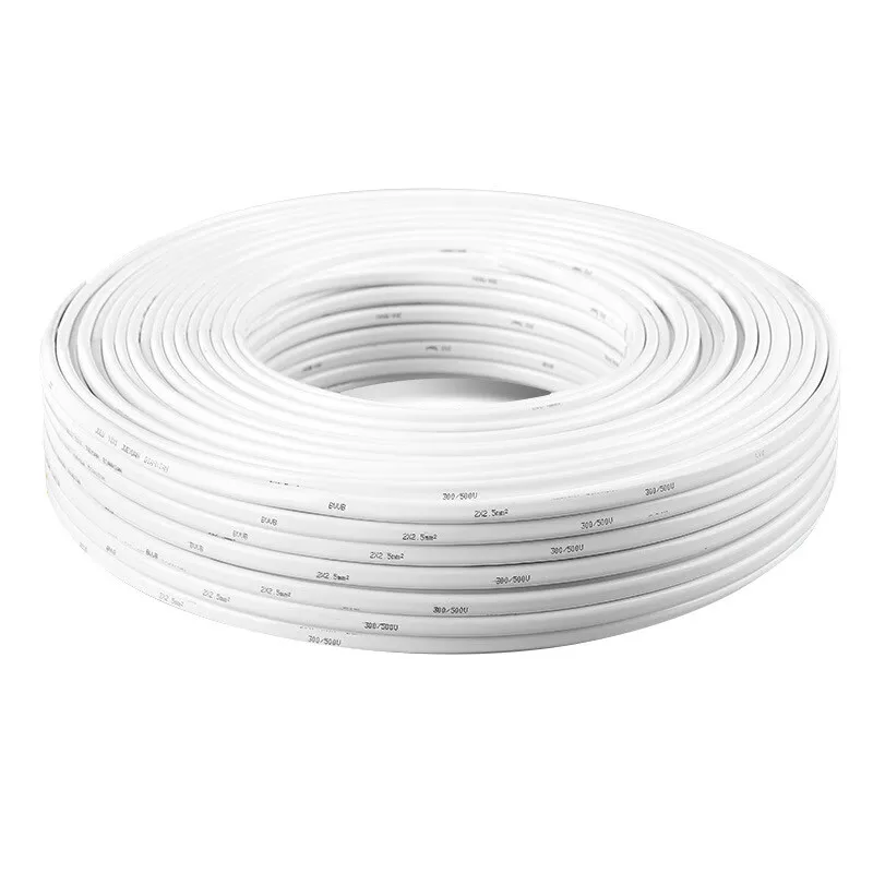 BVVB-Copper core PVC insulated and sheathed flat cable