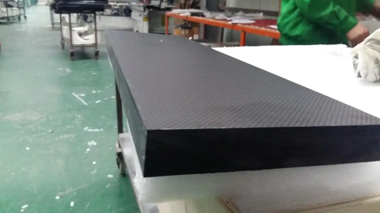 Custom carbon fiber sheet 3k carbon fiber plate panel cnc carbon fiber sheet 200x300mm 300x400mm 500x600mm 1000x3000mm