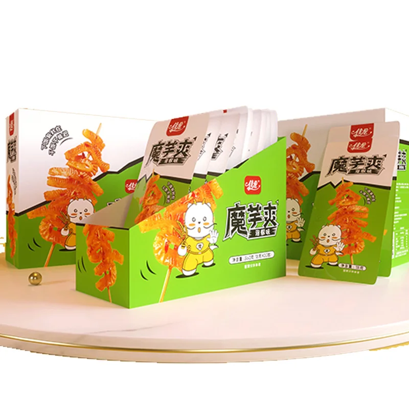 
18g Spicy Chinese style Independent packing Low Carb protein free Kosher snack 