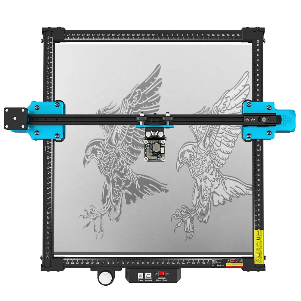 TTS-55 engraving machine router woodworking 3d laser engraving machine price mini for dog tag laser engraving machines