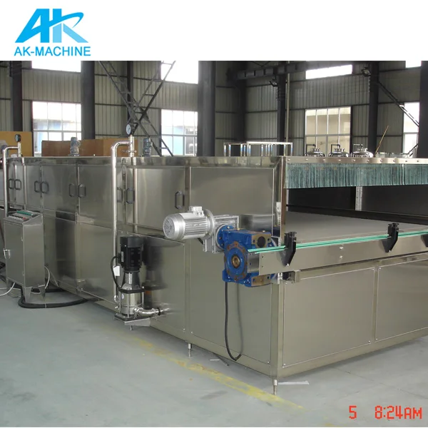  Горячее наполнение ПЭТ бутылки сок линия розлива распыления и охлаждения тоннеля с туннельной спрей стерилизации