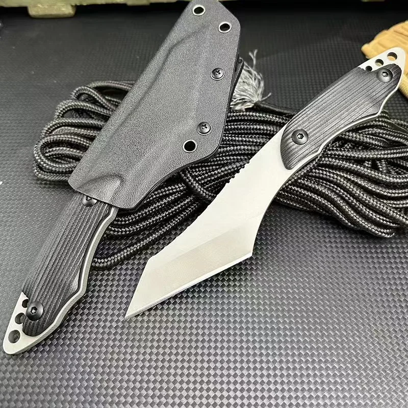 Online Hot Sale Custom Outdoor Camping Fixed Blade Knives Bushcraft Survival Hunting Knife