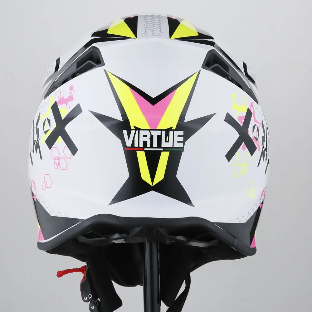  Мотоциклетный шлем на все лицо с черепом