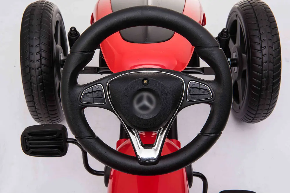 Customized Children Safe Small Toy Ride On Car Classic Metal Racer Pedal Car For Kids