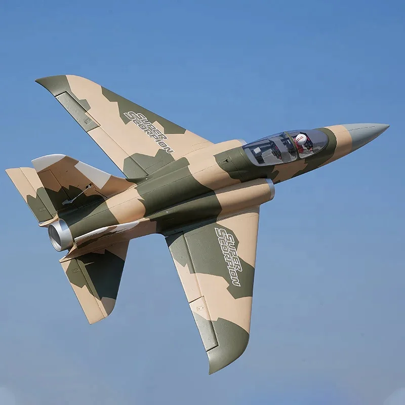 CNC EPO FMS супер Скорпион V2 RC истребитель PNP 120A ESC 90 мм EDF вентилятор тяги Реверс и промежуточные пилоты оранжевые камуфляжные краски