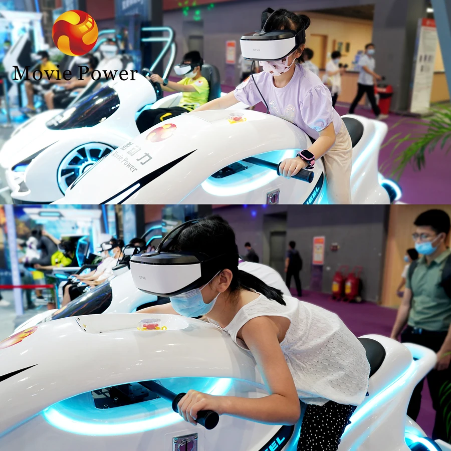 VR Racing Simulator 9D Cinema VR Gaming Single-Person Cycling Arcade Virtual Reality Universe Driving VR Game Machine