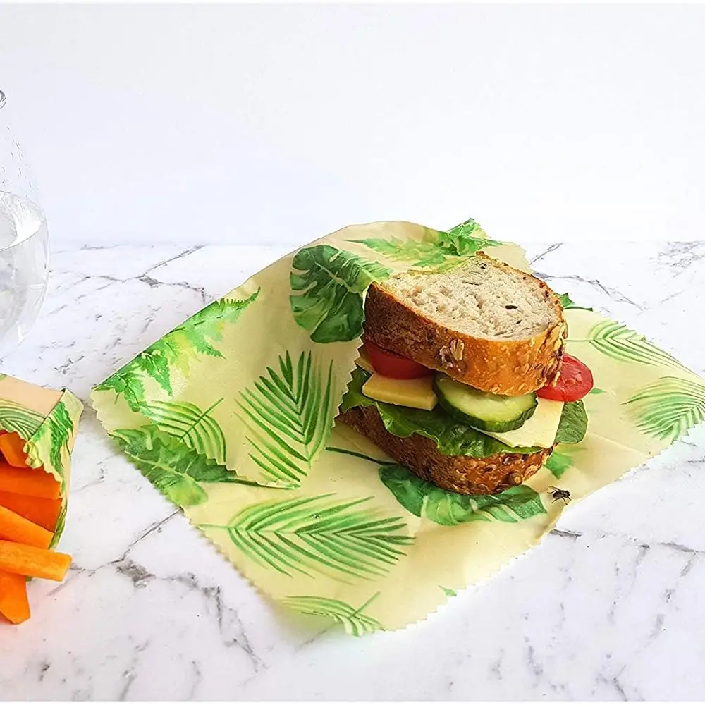 Самый продаваемый продукт, 100% натуральный экологически чистый сертификат BSCI LFGB, пчелиная обертка для еды