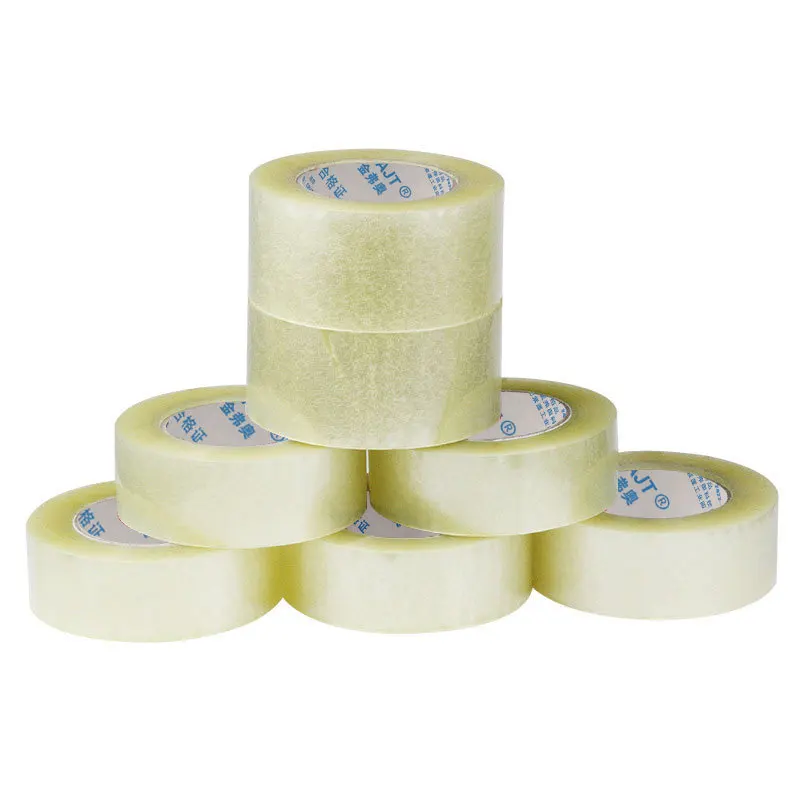 Transparent large volume tape wholesale express e-commerce packaging tape beige box sealing tape spot wholesale